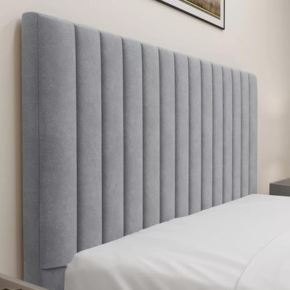 Ottoman Storage Bed, Velvet Double Bed Frame, Upholstered Gas Lift Up Bed Frame