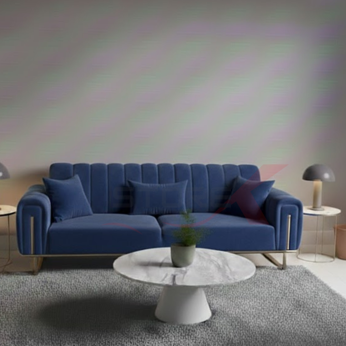 Luxury Chesterfield Sofa Set Velvet Armchair 2,3 Settee Lounger Couches 3+2 Set