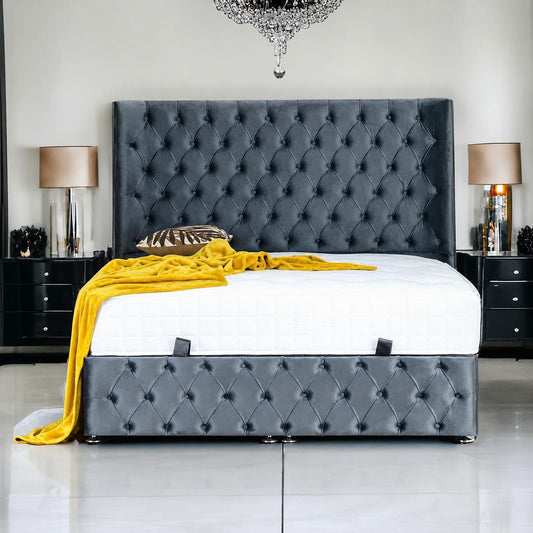 Chestefield Ottoman Box Bed