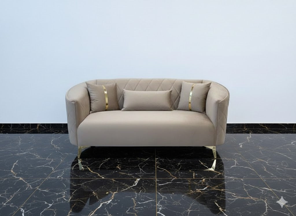 Luxury Chesterfield Sofa Set Velvet Armchair 2,3 Settee Lounger Couches 3+2 Set